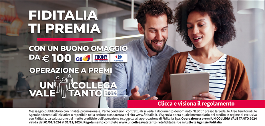 Agenzia Toscana Finanziamenti & Leasing S.r.l. Fiditalia | La Spezia, Lucca, Livorno, Viareggio | Banner Quintocè